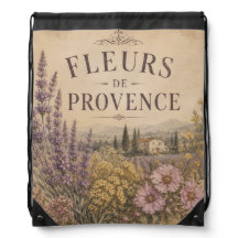 fleurs de provence zak met trekkoord 