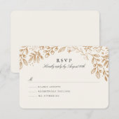 Fleurs de récolte RSVP (Devant / Derrière)