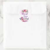 Fleurs de remerciement Autocollants (Sac)