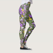 Fleurs de ressort Crocus multicolores Legging (Droite)