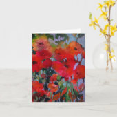 Fleurs de ressort • Michelle Abrams - carte (Fleur jaune)