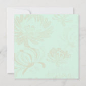 Fleurs de réunion ~ Invitations (Dos)