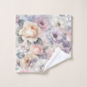 Fleurs de rose élégantes (Gant de toilette)