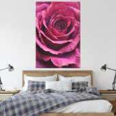Fleurs de rose rose en gros plan Texture Art mural (Insitu(Chambre))