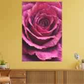 Fleurs de rose rose en gros plan Texture Art mural (Insitu(Salon))
