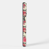 Fleurs de rose rouge jaune clair personnalisables (Côté droit)