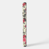 Fleurs de rose rouge jaune clair personnalisables (Côté gauche)