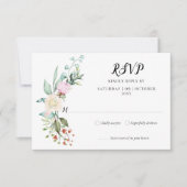 Fleurs de roses de bois RSVP (Devant)