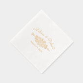 Fleurs de Roses de Mariage à Flèche Tribale (Droite)