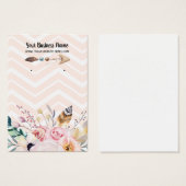 Fleurs de saumons de pêche Flèche Écouter Cartes d (Devant & derrière)