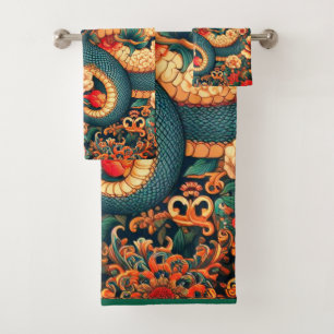 Fleurs de serpent vert