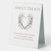 Fleurs de signes mariages de friandises avec un co (Recto)