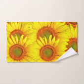 Fleurs de soleil (Serviette à main)