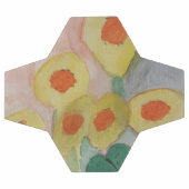 Fleurs de soleil Abstraites (Plat)