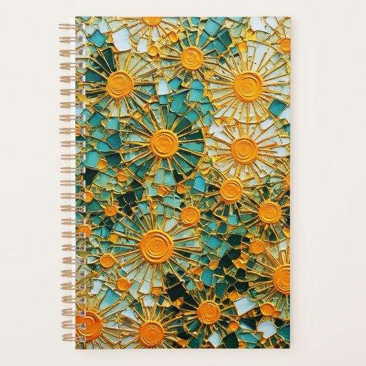 Fleurs de soleil Abstraites 102 (Devant)
