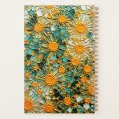 Fleurs de soleil Abstraites 102 (Dos)