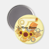 Fleurs de soleil Aimant de beauté (Recto/Verso)