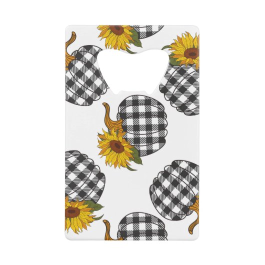 Fleurs de soleil, citrouille plaid, décoration de (Devant)
