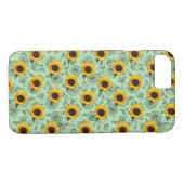 Fleurs de soleil coques iphone (Dos (Horizontal))