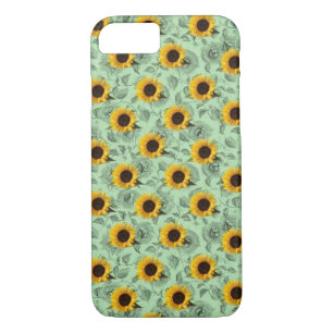Fleurs de soleil coques iphone