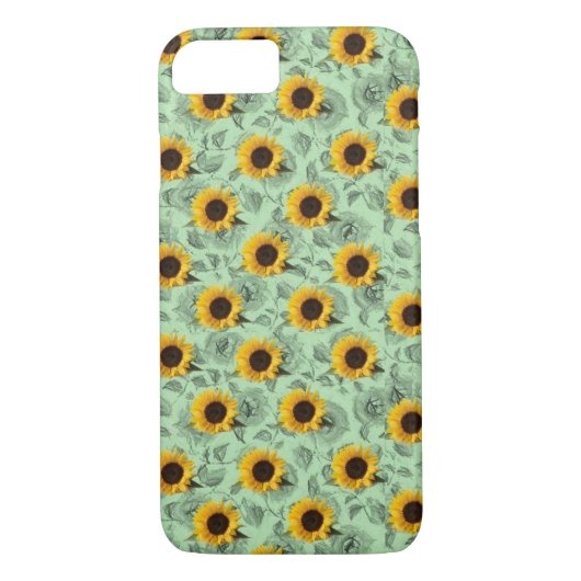 Fleurs de soleil coques iphone (Dos)