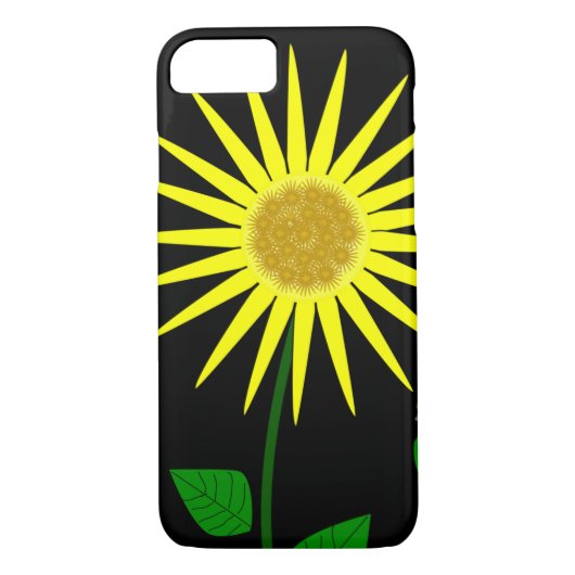 Fleurs de soleil coques iphone (Dos)