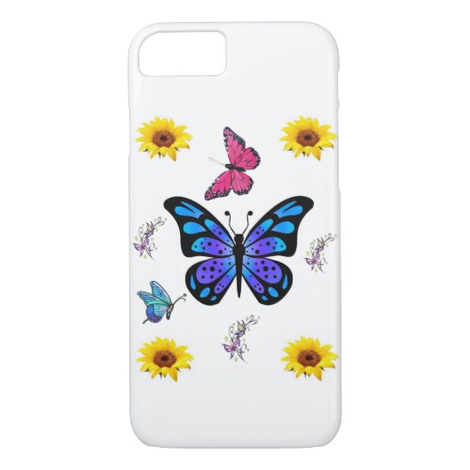 Fleurs de soleil coques iphone (Dos)