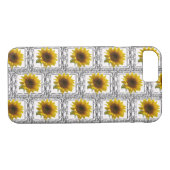 Fleurs de soleil coques iphone (Dos (Horizontal))
