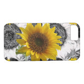 Fleurs de soleil coques iphone (Dos (Horizontal))