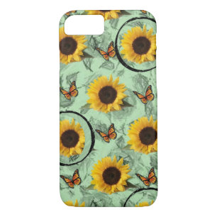 Fleurs de soleil coques iphone