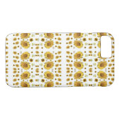 Fleurs de soleil coques iphone (Dos (Horizontal))