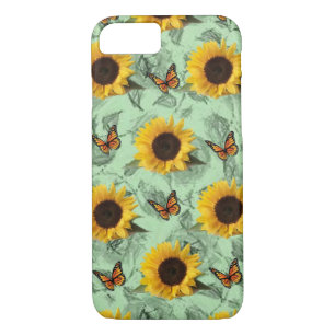 Fleurs de soleil coques iphone
