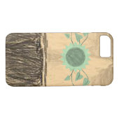 Fleurs de soleil coques iphone (Dos (Horizontal))