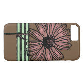 Fleurs de soleil coques iphone (Dos (Horizontal))