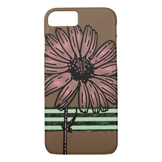 Fleurs de soleil coques iphone (Dos)