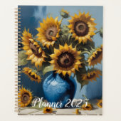 Fleurs de soleil dans le vase (Devant)