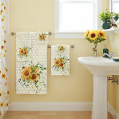 Fleurs de soleil et abeilles