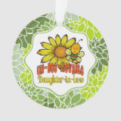 Fleurs de soleil et abeilles de belle-fille (devant)