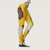 Fleurs de soleil et Leggings d'art Rose (Droite)