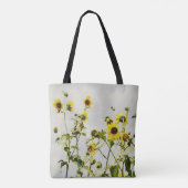 Fleurs de soleil Fleurs jaunes Sac fourre-tout d'a (Dos)