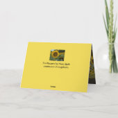 Fleurs de soleil gaies (Dos)