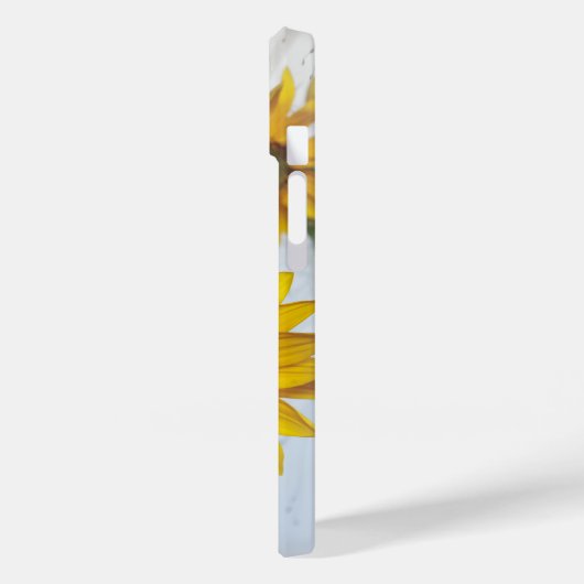 Fleurs de soleil jaunes coque iphone personnalisé (Verso / Gauche)