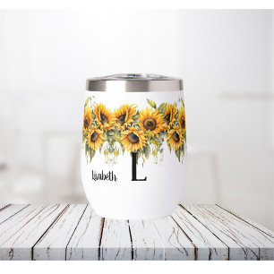 Fleurs de soleil modernes jaune