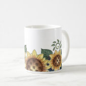 Fleurs de soleil - Mug (Devant droit)
