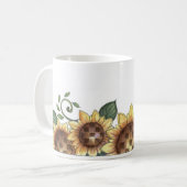 Fleurs de soleil - Mug (Devant gauche)
