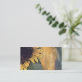 Fleurs de soleil, Peinture, Plante, Reiki, Carte d (Debout devant)