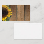 Fleurs de soleil, Peinture, Plante, Reiki, Carte d (Devant / Derrière)