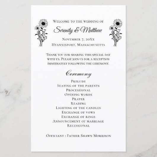 Fleurs de soleil rustique Floral Programmes de mar (Devant)