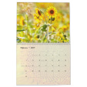 Fleurs de soleil sur le calendrier Scioto (Feb 2027)