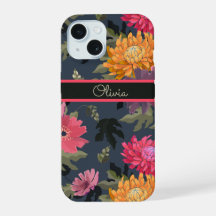 Fleurs de style vintage lumineuses